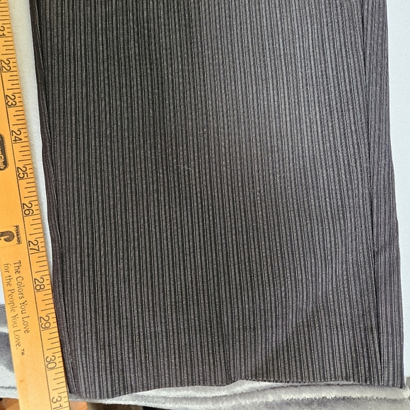 Lane Bryant Black Pinstripe Pants Plus Size 28 Regular - Picture 3 of 8